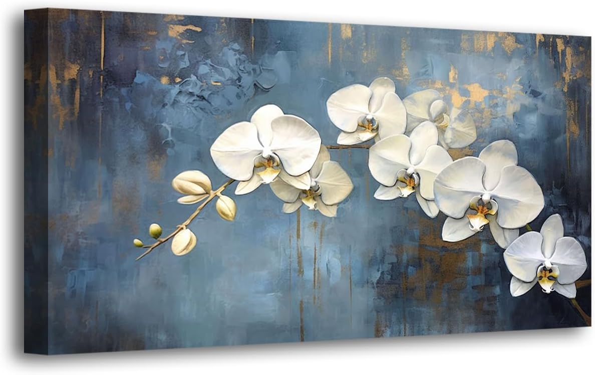 Wall Art Moon Sea Ocean Landscape Picture Canvas Wall Art Print Paintings Modern Artwork for Living Room Wall Decor and Home Décor Framed Ready to Hang,1inch Thick Frame, Waterproof Artwork.